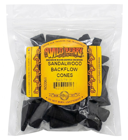 Wildberry Sandlewood Back Flow Incense Cones